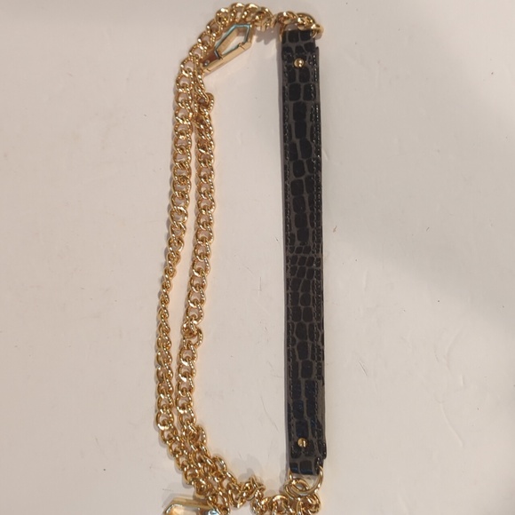 Rebecca Minkoff MAC Crocodile Embossed Black Leather Messenger Crossbody - Picture 15 of 16